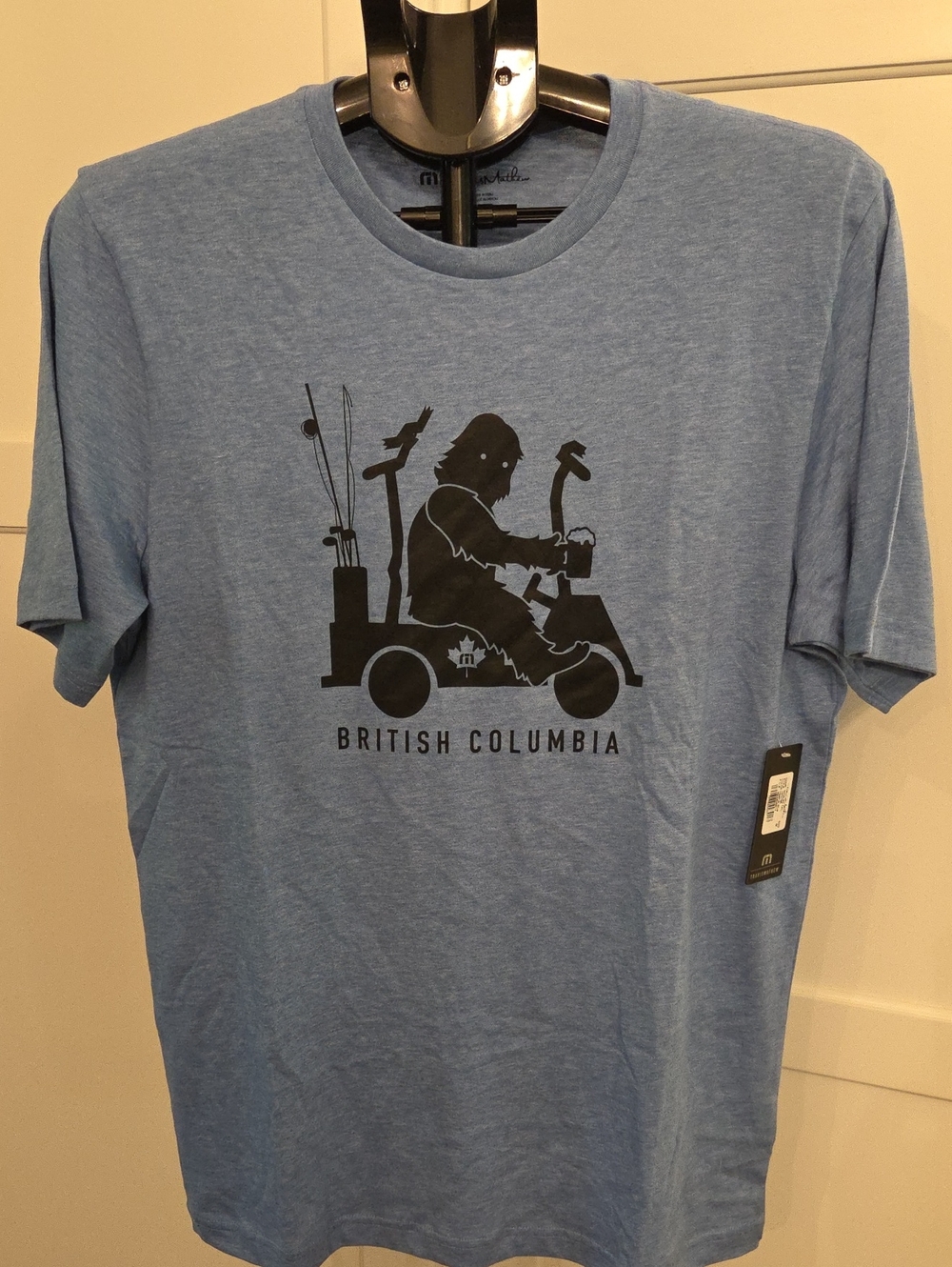 Travis Mathew Heather Blue British Columbia Graphic Tee